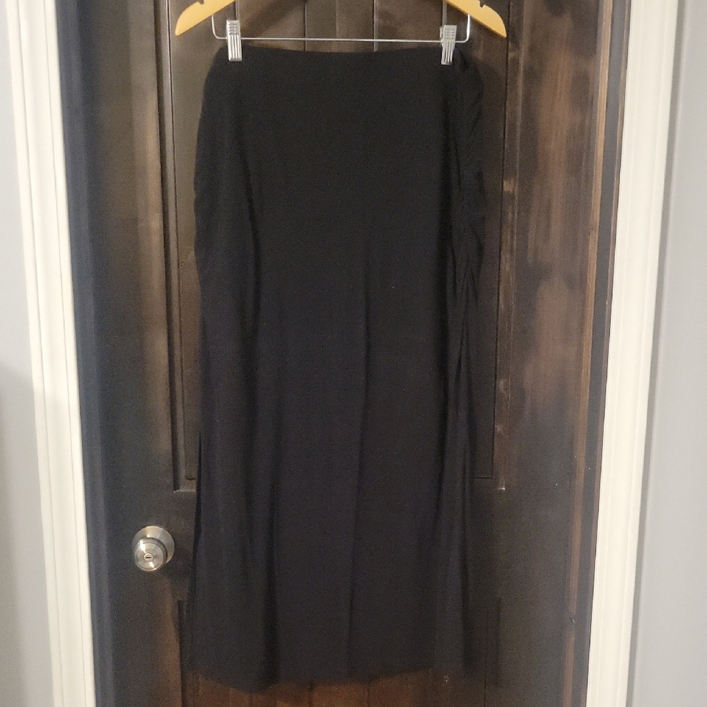 Old Navy Elegant Black A-Line Skirt